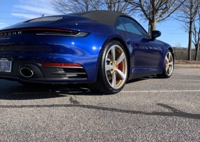 New Car Preparation of a 2020 Porsche Carrera Cabriolet GS