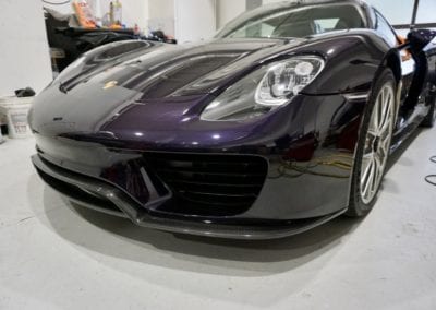 Bob Ingram Porsche Collection Restoration Photos of 918 Porsche by August Precision