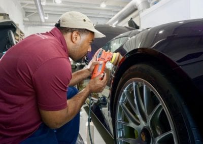 Bob Ingram Porsche Collection Restoration Photos of 918 Porsche by August Precision