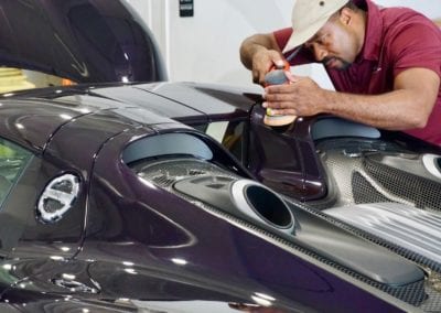 Bob Ingram Porsche Collection Restoration Photos of 918 Porsche by August Precision