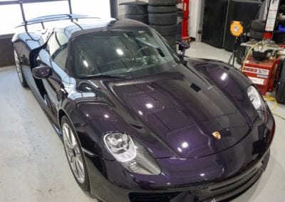 Bob Ingram Porsche Collection Restoration Photos of 918 Porsche by August Precision