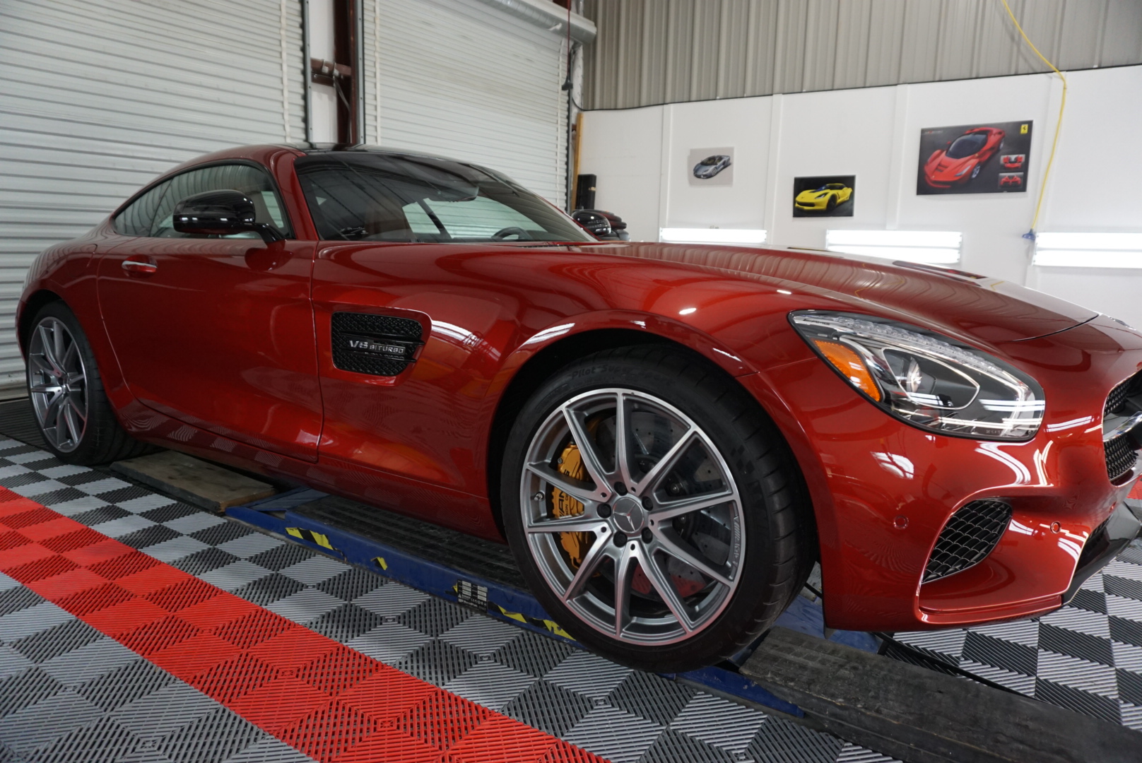 Ceramic Coating of a 2017 Mercedes AMG GT