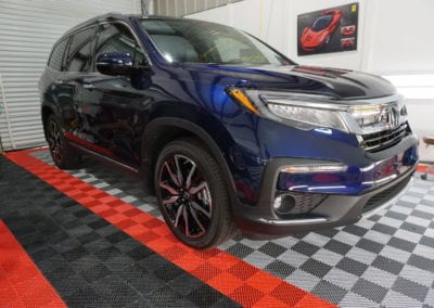 Photo of a New Car Preparation of a 2019 Honda Pilot