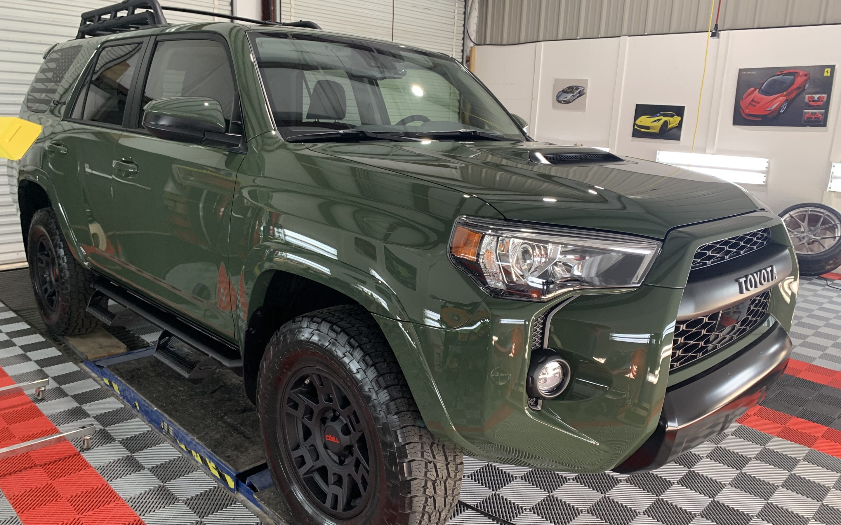 Photo of a New Car Preparation of a 2019 Toyota 4Runner