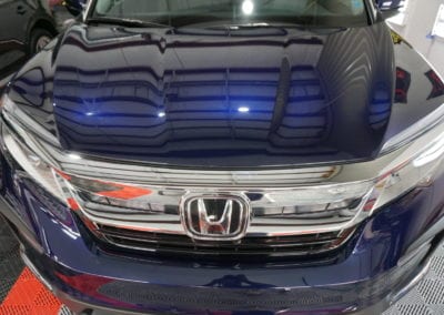 Photo of a New Car Preparation of a 2019 Honda Pilot