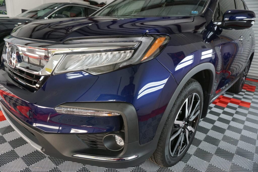 Photo of a New Car Preparation of a 2019 Honda Pilot