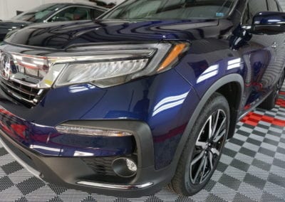 Photo of a New Car Preparation of a 2019 Honda Pilot