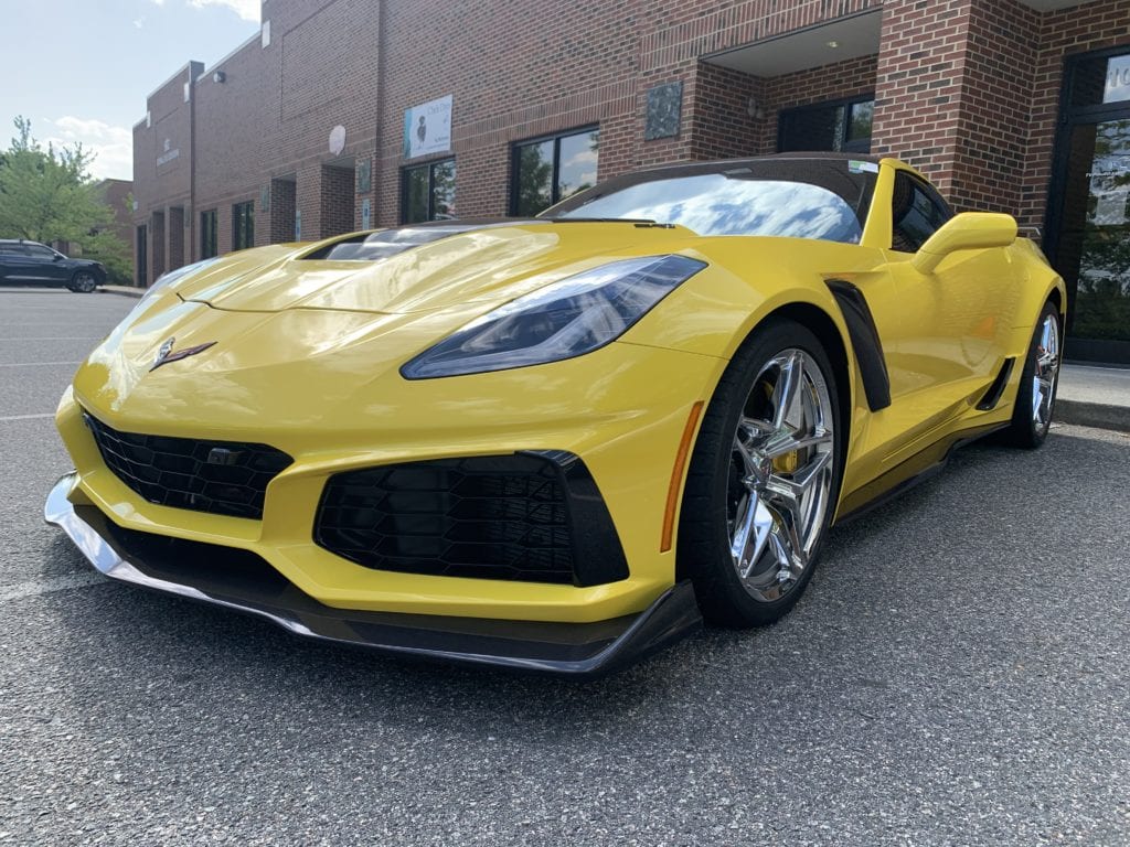 Photo of a Ceramic Coating of a 2019 Chevrolet Corvette