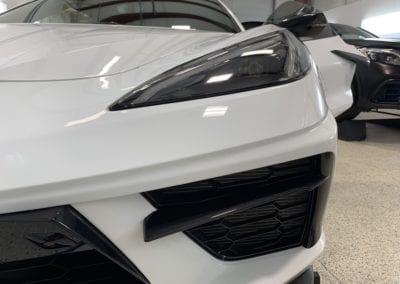 Photo of a New Car Preparation of a 2020 Chevrolet Corvette C8