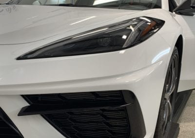 Photo of a New Car Preparation of a 2020 Chevrolet Corvette C8
