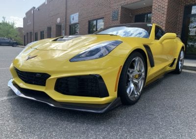 Photo of a Ceramic Coating of a 2019 Chevrolet Corvette