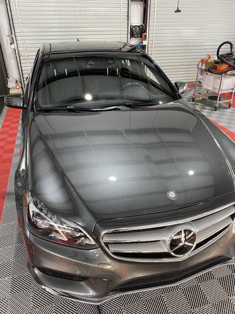 Photo of a Ceramic Coating of a 2016 Mercedes E Class