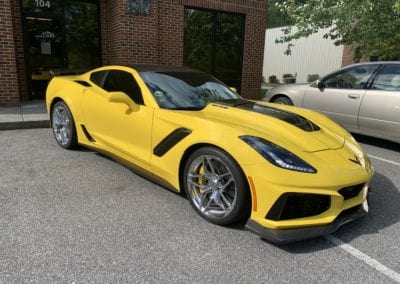 Photo of a Ceramic Coating of a 2019 Chevrolet Corvette