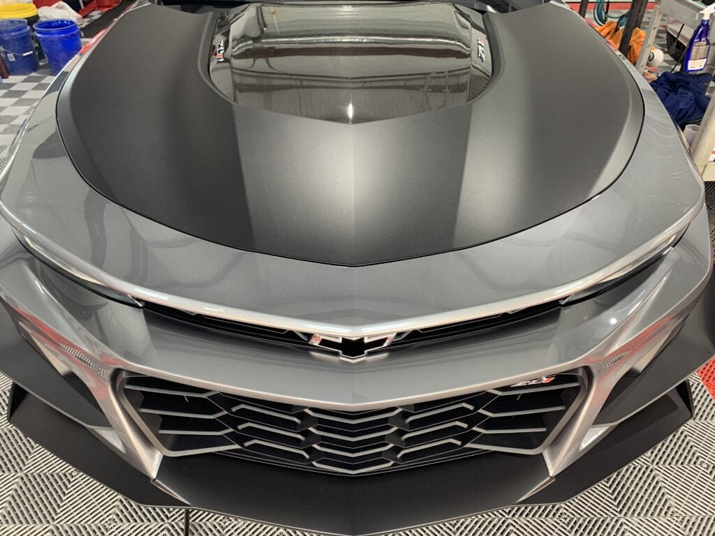 New Car Preparation of a 2019 Chevrolet Camaro Photo