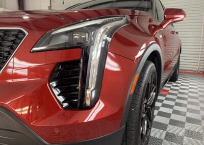 Photo of a New Car Preparation of a 2020 Cadillac XT4