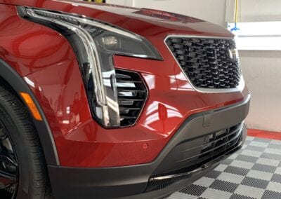 Photo of a New Car Preparation of a 2020 Cadillac XT4