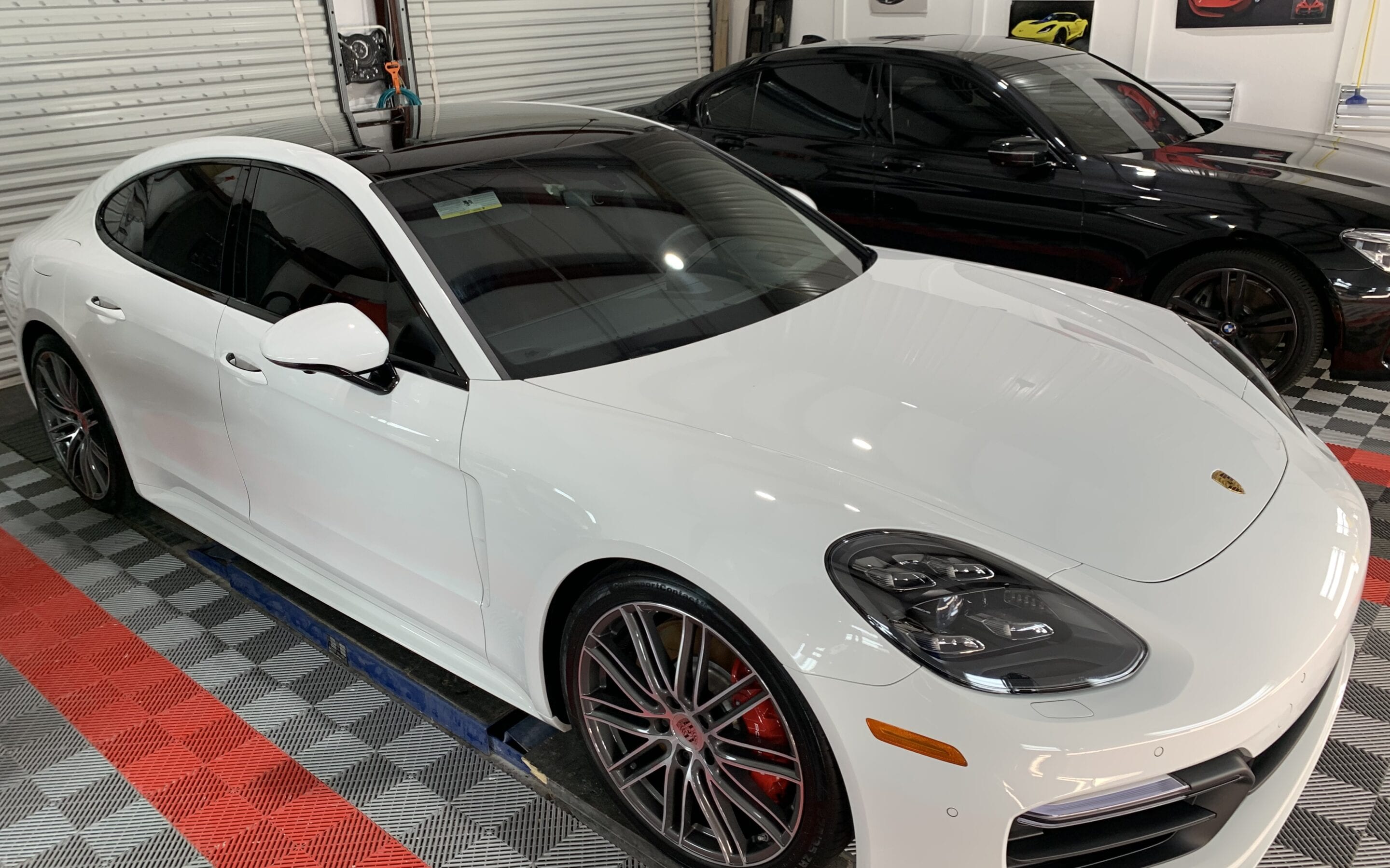 Photo of a New Car Preparation of a 2019 Porsche Panamera