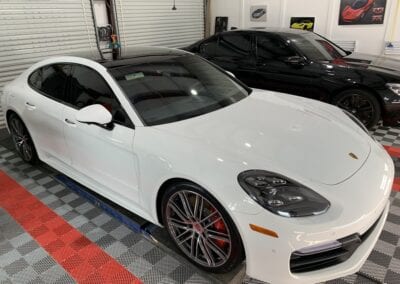 Photo of a New Car Preparation of a 2019 Porsche Panamera