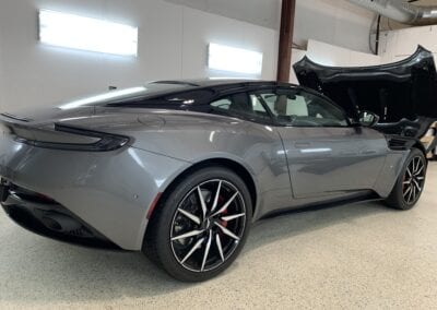 Photo of a New Car Preparation of a 2020 Aston Martin DB11