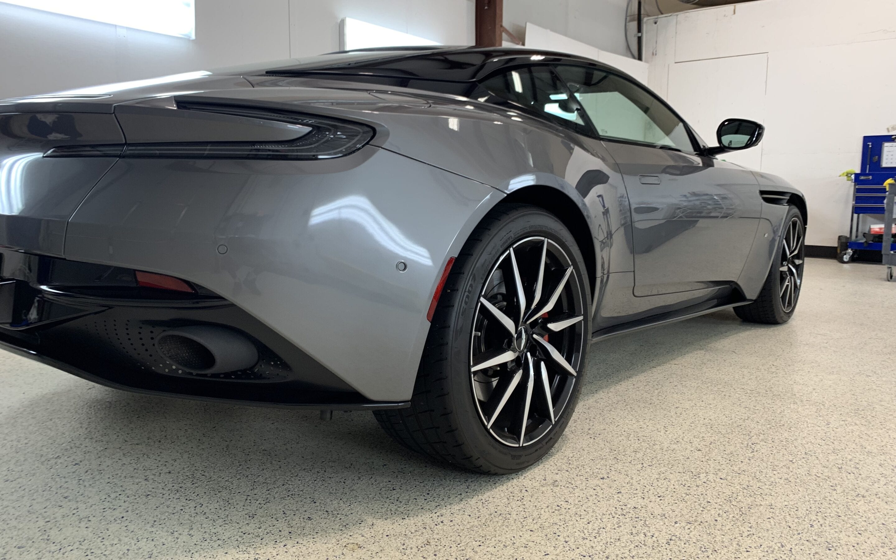 Photo of a New Car Preparation of a 2020 Aston Martin DB11