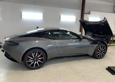 Photo of a New Car Preparation of a 2020 Aston Martin DB11