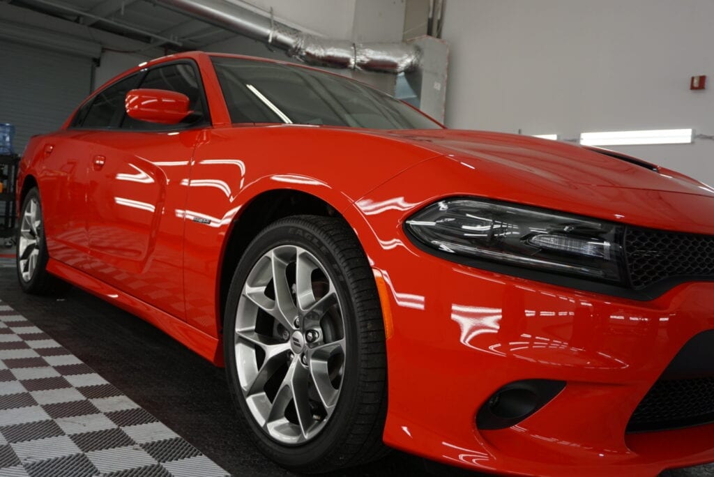 Photo of a Ceramic Coating of a 2018 Dodge Charger