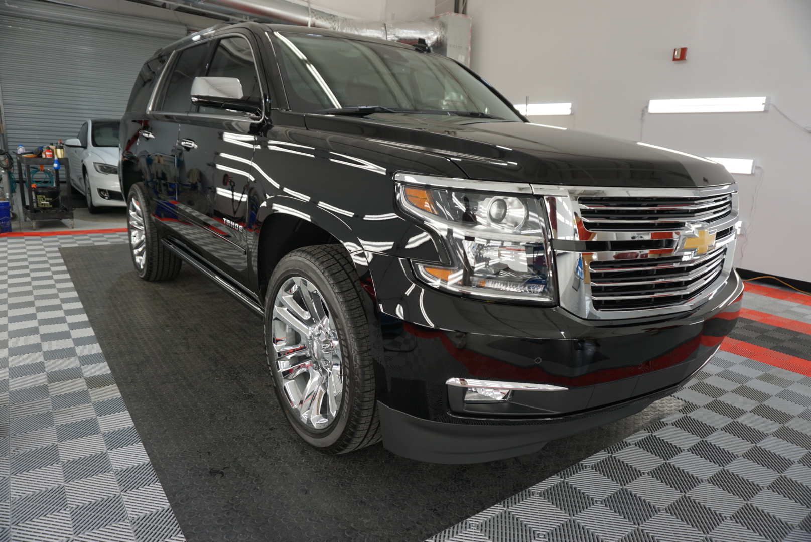 New Car Preparation of a 2020 Chevrolet Tahoe