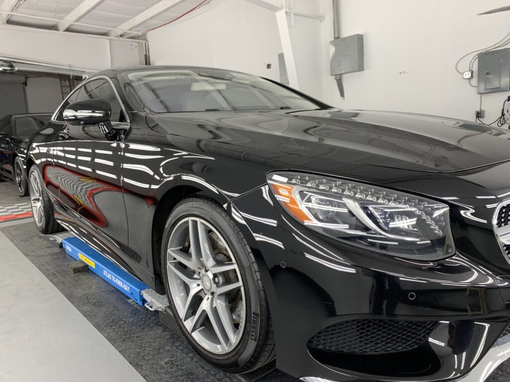 Photo of a Ceramic Coating of a 2014 Mercedes S-Class