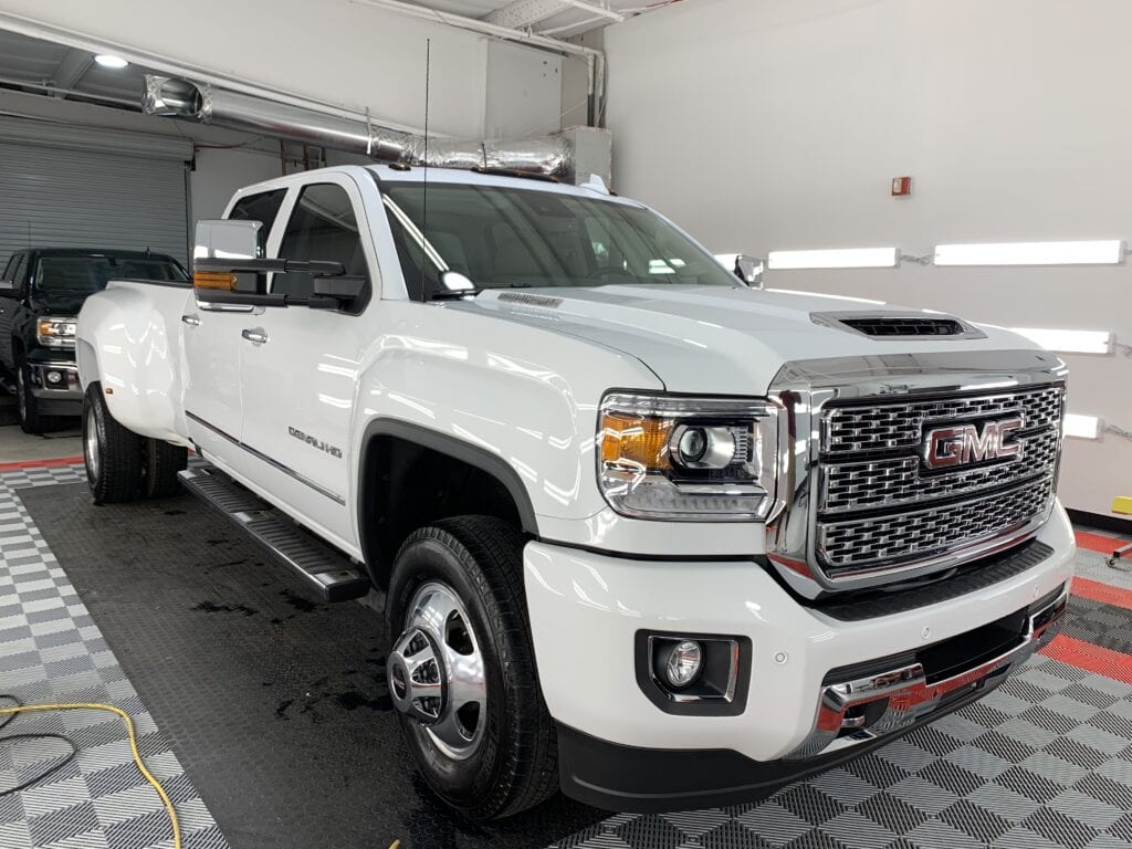 Photo of a Full Detail of a 2017 GMC Sierra