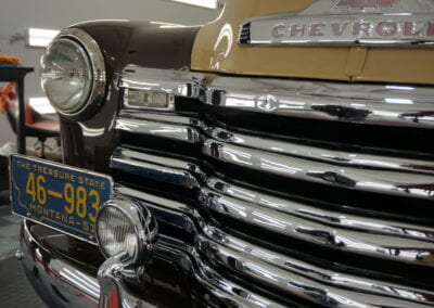 Photo of a Paint Correction of a 1954 Chevrolet Advance Design