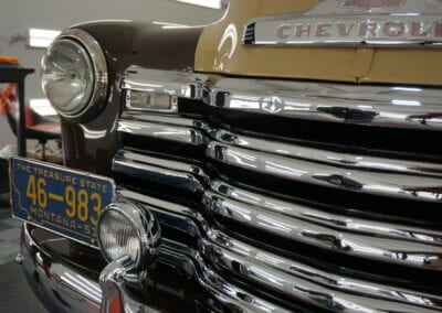 Photo of a Paint Correction of a 1954 Chevrolet Advance Design