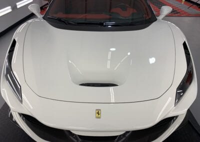 Photo of a New Car Preparation of a 2020 Ferrari F8 Tributo