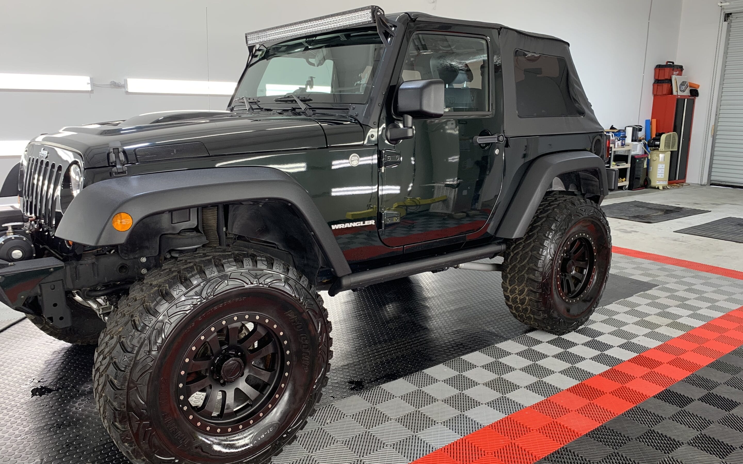 Photo of a Full Detail of a 2016 Jeep Wrangler