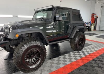 Photo of a Full Detail of a 2016 Jeep Wrangler