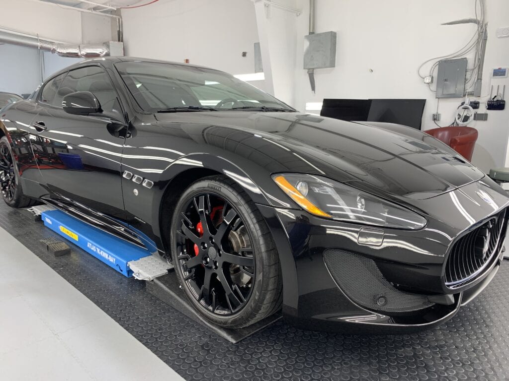 Photo of a Ceramic Coating of a 2013 Maserati GranTurismo