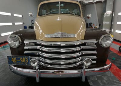 Photo of a Paint Correction of a 1954 Chevrolet Advance Design