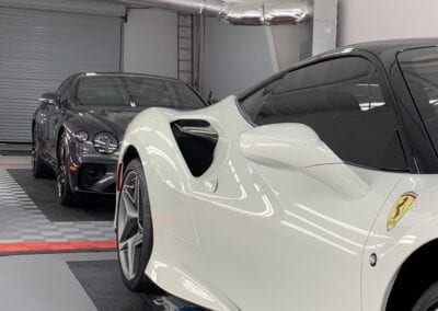 Photo of a New Car Preparation of a 2020 Ferrari F8 Tributo