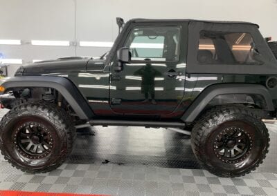 Photo of a Full Detail of a 2016 Jeep Wrangler