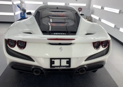 Photo of a New Car Preparation of a 2020 Ferrari F8 Tributo