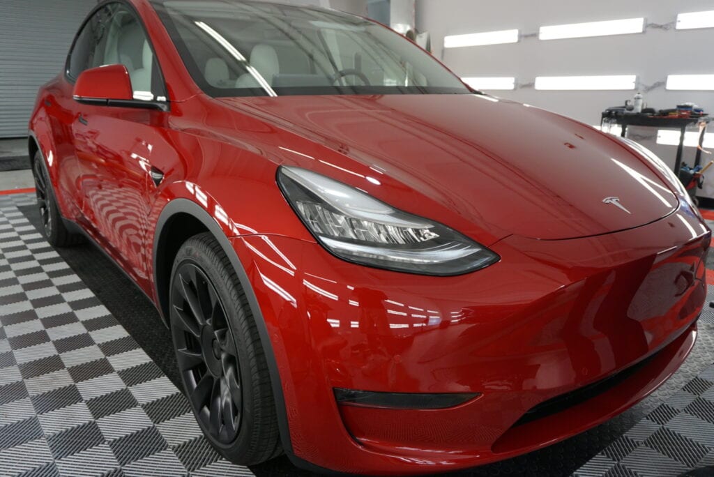 Photo of a Ceramic Coating of a 2020 Tesla Model X