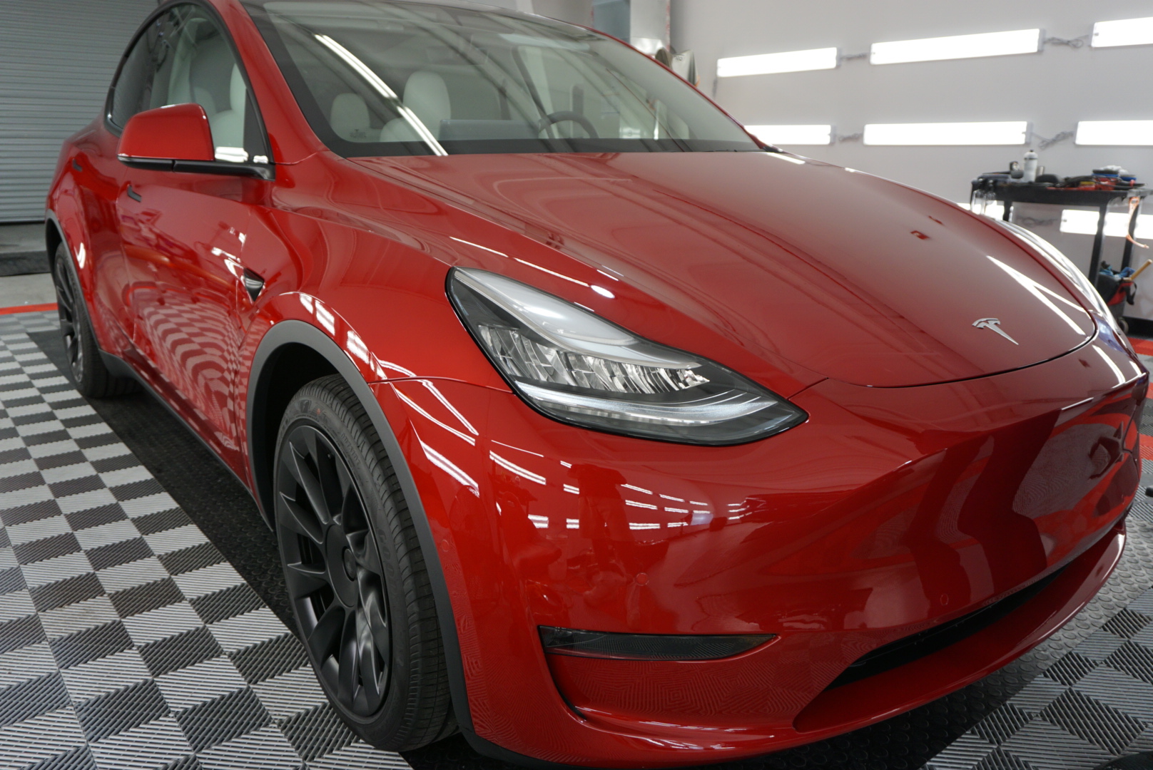 Ceramic Coating of a 2020 Tesla Model X