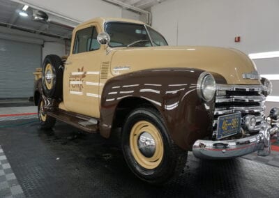 Photo of a Paint Correction of a 1954 Chevrolet Advance Design