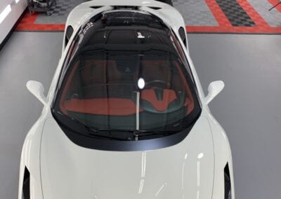 Photo of a New Car Preparation of a 2020 Ferrari F8 Tributo