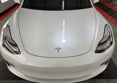 Photo of a New Car Preparation of a 2019 Tesla Model 3