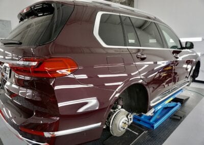 Photo of a New Car Preparation of a 2020 BMW 7-Series