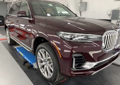 Photo of a New Car Preparation of a 2020 BMW 7-Series