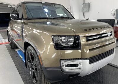 Photo of a New Car Preparation of a 2020 Land Rover Defender