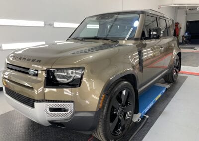 Photo of a New Car Preparation of a 2020 Land Rover Defender