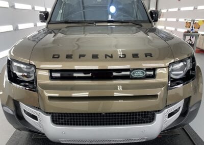 Photo of a New Car Preparation of a 2020 Land Rover Defender