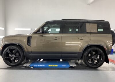Photo of a New Car Preparation of a 2020 Land Rover Defender